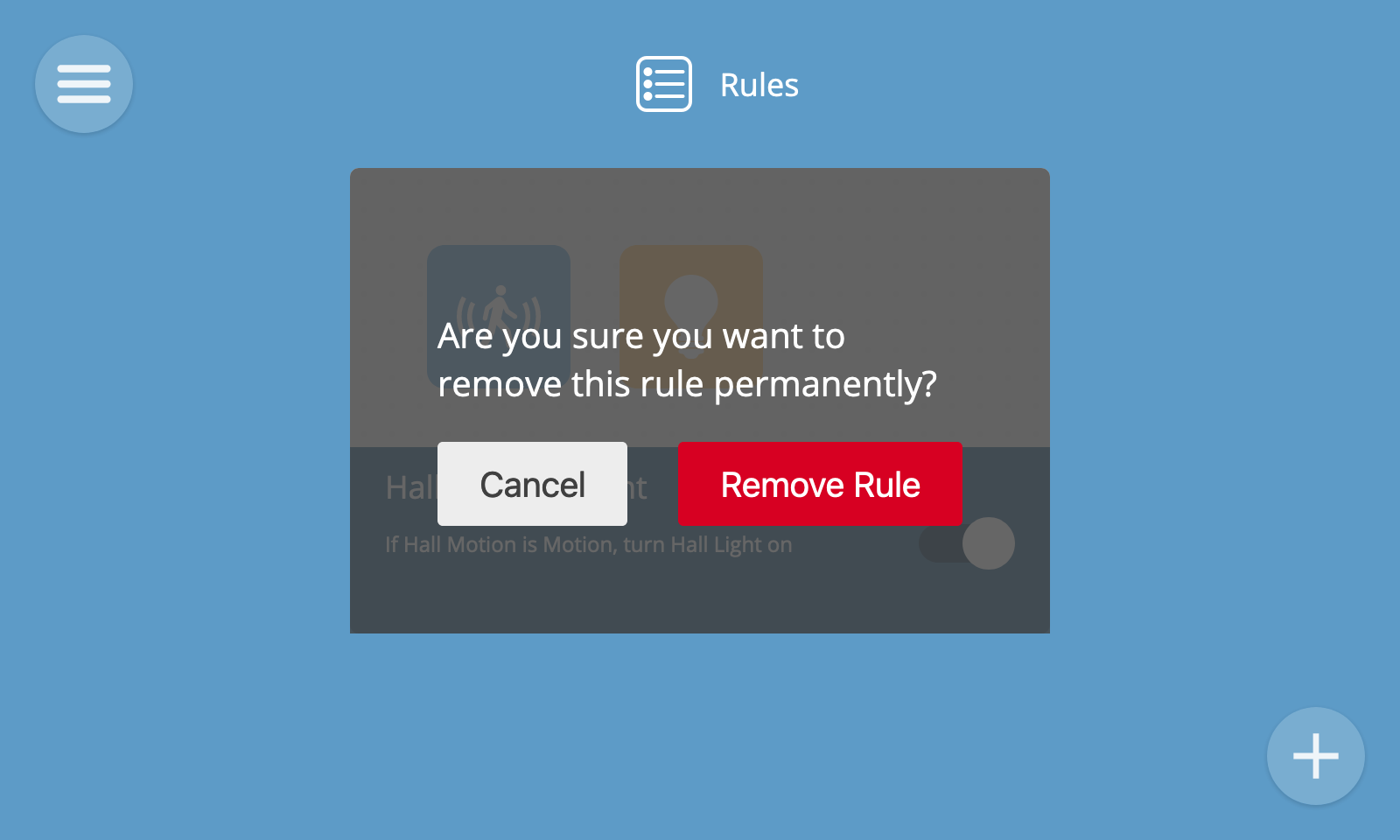 Screenshot showing an or conditional in use